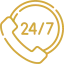 24/7 Support Icon